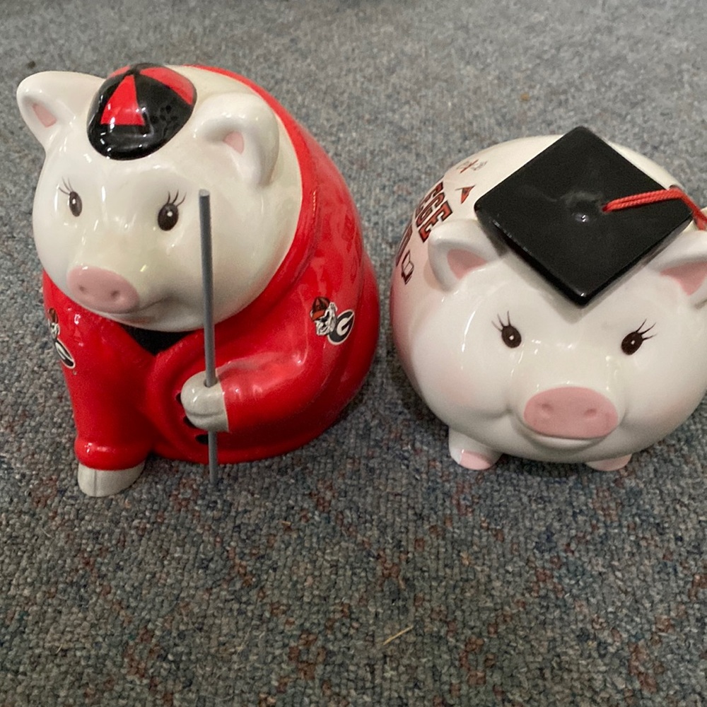 Georgia Bulldog Piggy Banks